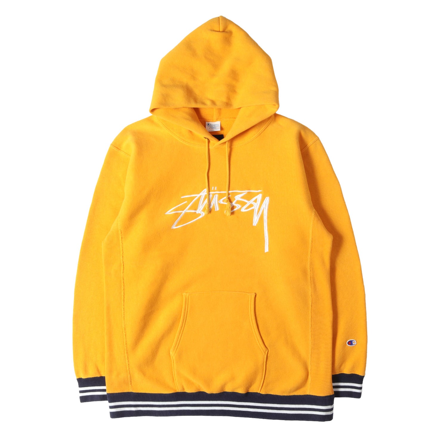 ×Champion ストックロゴ リバースウィーブ スウェットパーカー