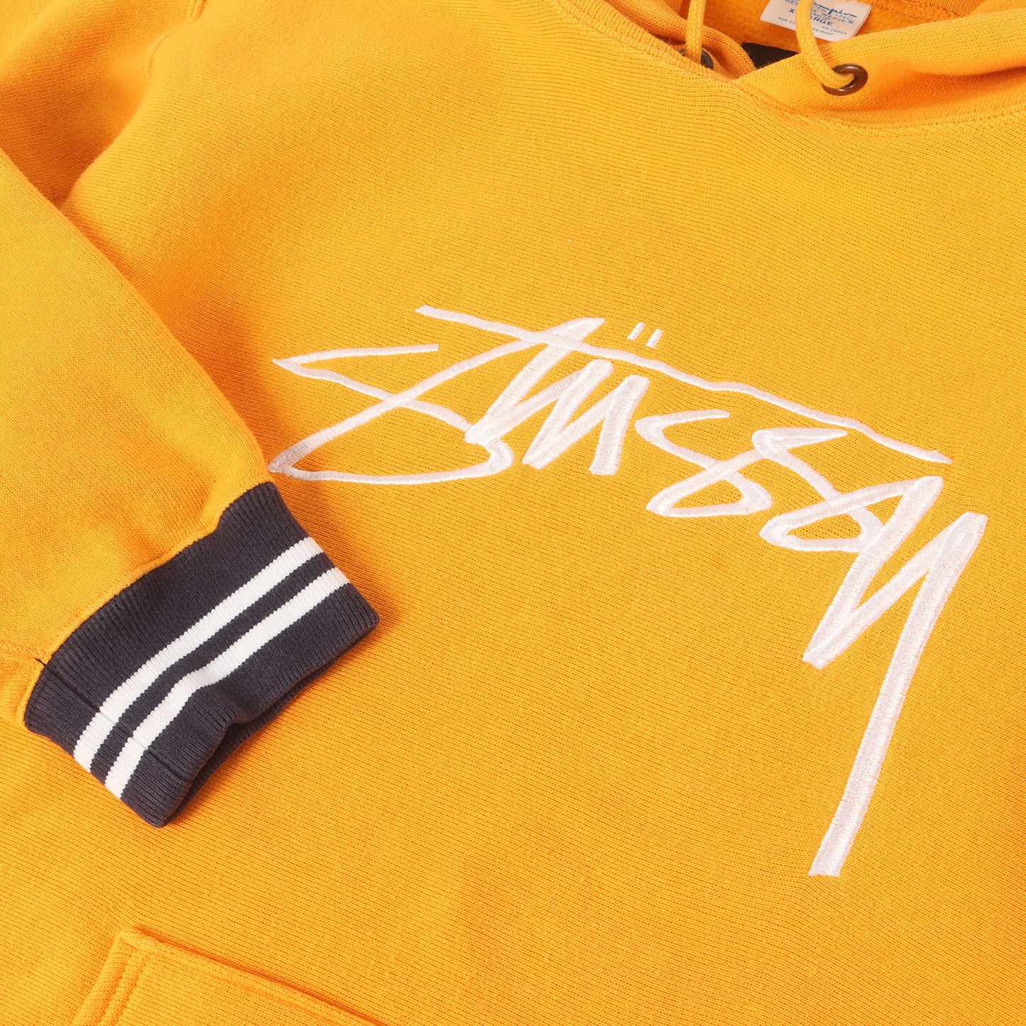 ×Champion ストックロゴ リバースウィーブ スウェットパーカー