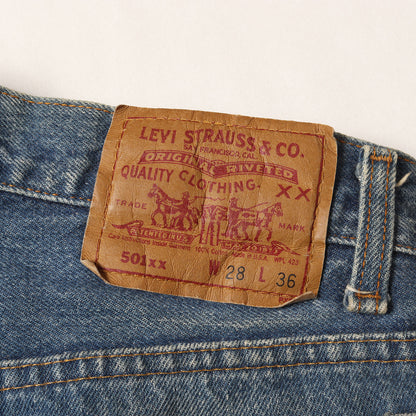 90s 501xx デニムパンツ / USA製 501-5900 バレンシア工場 ボタン裏刻印555