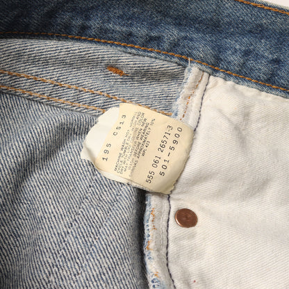 90s 501xx デニムパンツ / USA製 501-5900 バレンシア工場 ボタン裏刻印555