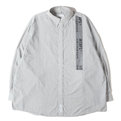 24SS クレイジーストライプ ボタンダウンシャツ(BD 01 / LS / CTPL. BROADCLOTH. TEXTILE. COOLMAX)