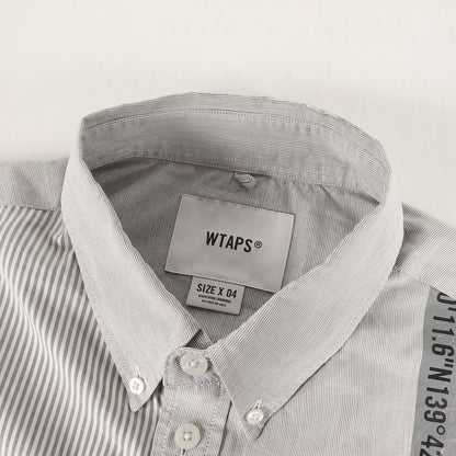 24SS クレイジーストライプ ボタンダウンシャツ(BD 01 / LS / CTPL. BROADCLOTH. TEXTILE. COOLMAX)