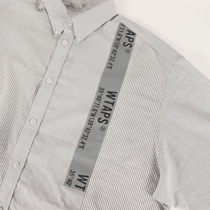 24SS クレイジーストライプ ボタンダウンシャツ(BD 01 / LS / CTPL. BROADCLOTH. TEXTILE. COOLMAX)