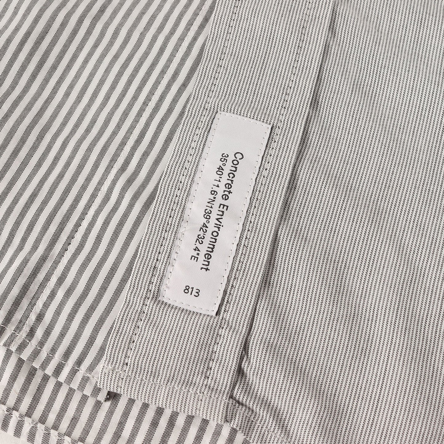 24SS クレイジーストライプ ボタンダウンシャツ(BD 01 / LS / CTPL. BROADCLOTH. TEXTILE. COOLMAX)