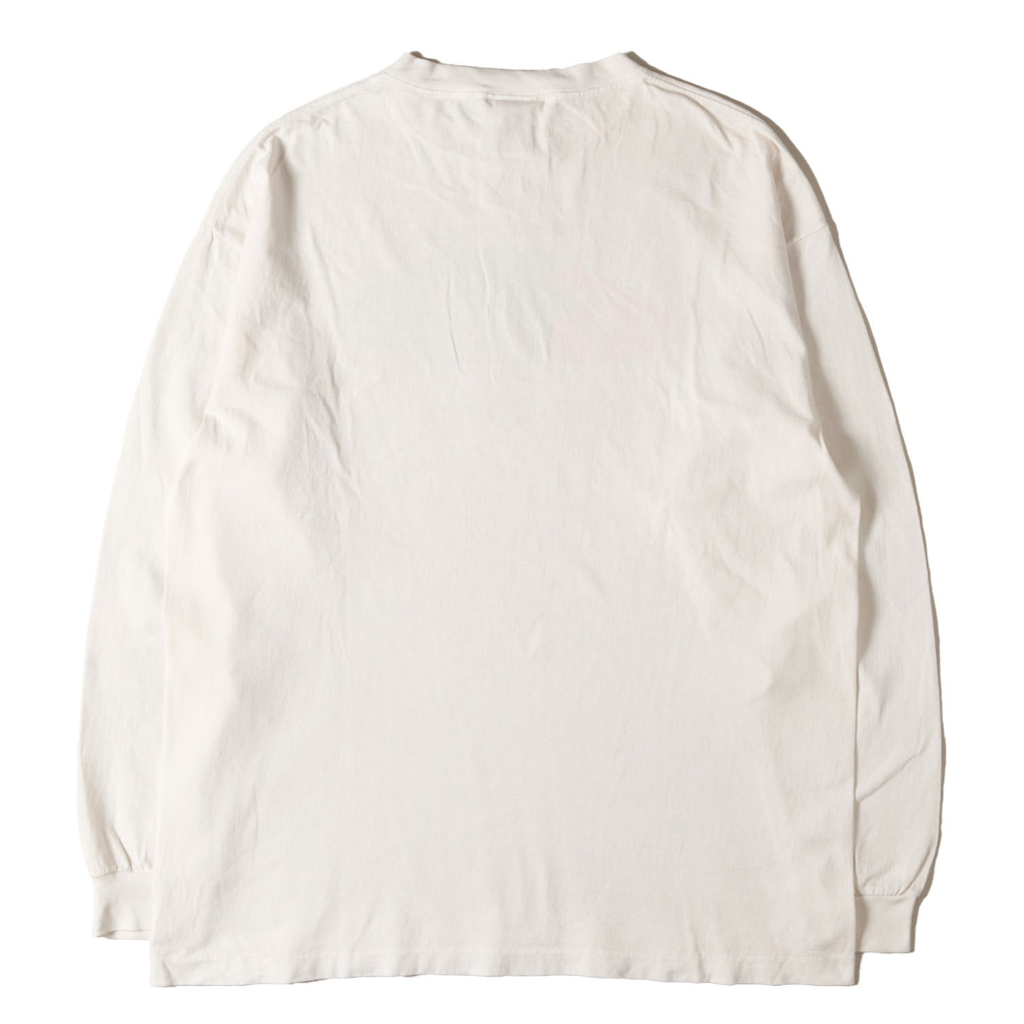 24SS ヴィンテージ加工 ロングスリーブ Tシャツ(LS TEE / DISTRUCTION)