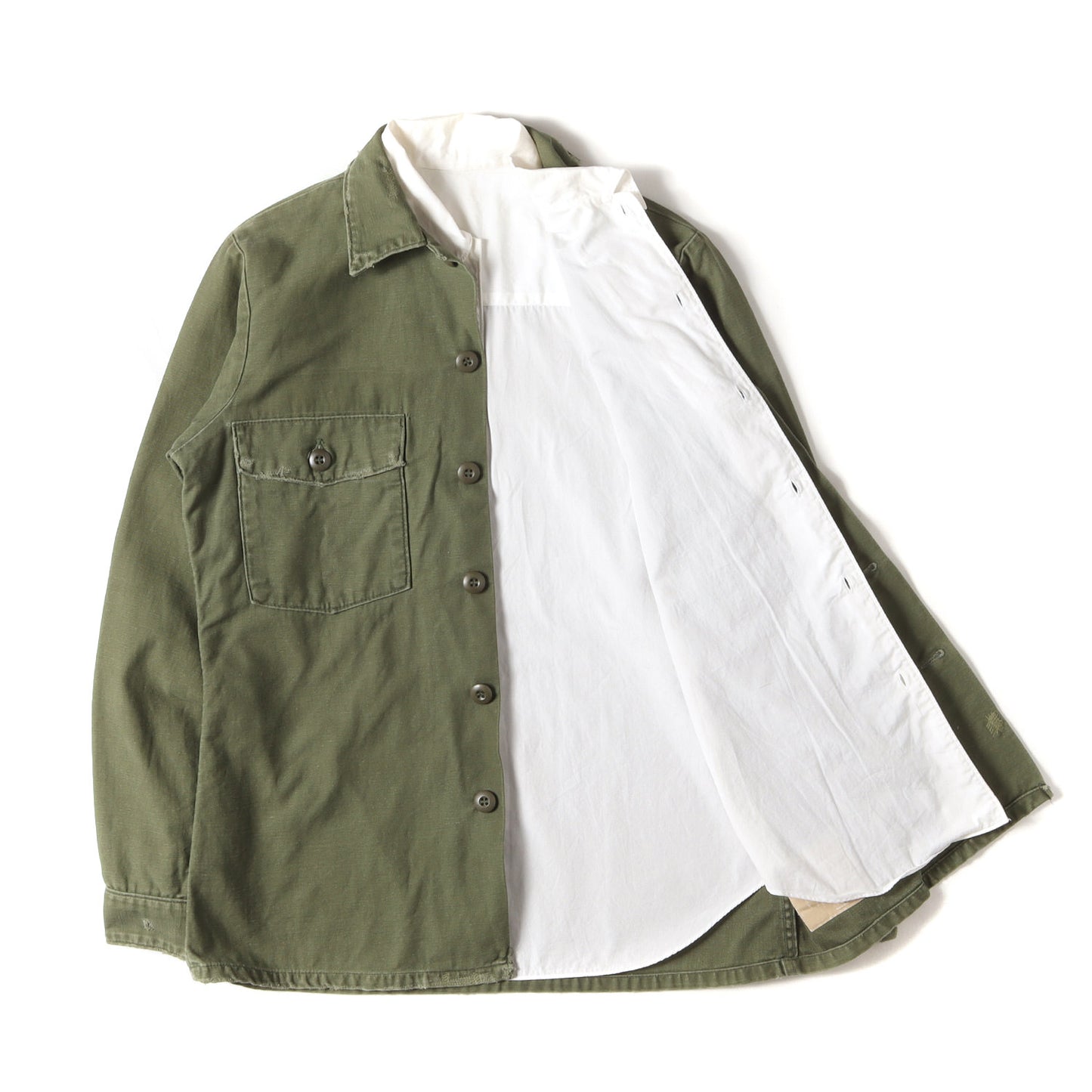 99AW AMBIVALENCE期 ヴィンテージリメイク リバーシブル ミリタリーシャツ