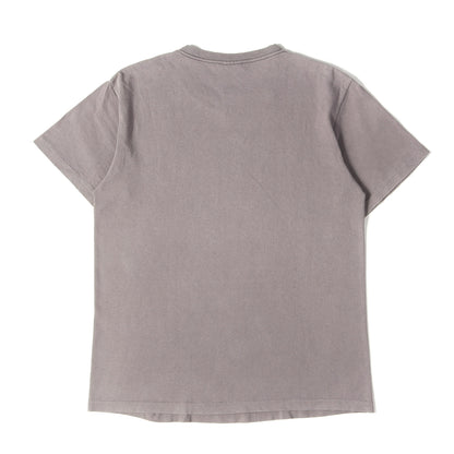 90s OLD STUSSY 紺タグ ラインロゴ Tシャツ(USA製)