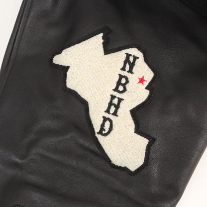 25AW 初売り限定 ワッペン付き 袖レザー メルトン スタジャン(STADIUM JACKET )