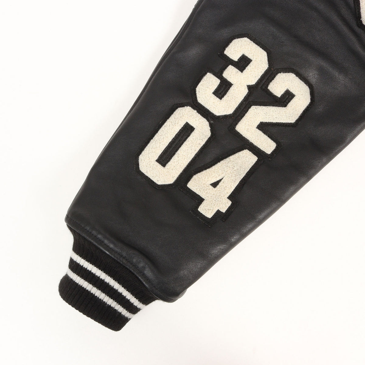 25AW 初売り限定 ワッペン付き 袖レザー メルトン スタジャン(STADIUM JACKET )