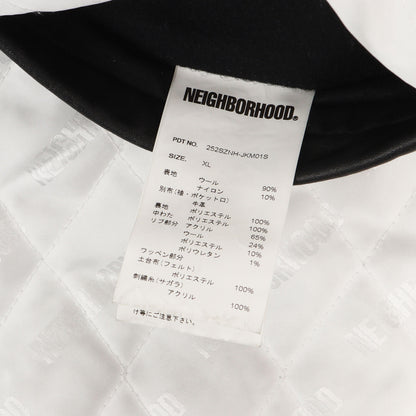 25AW 初売り限定 ワッペン付き 袖レザー メルトン スタジャン(STADIUM JACKET )