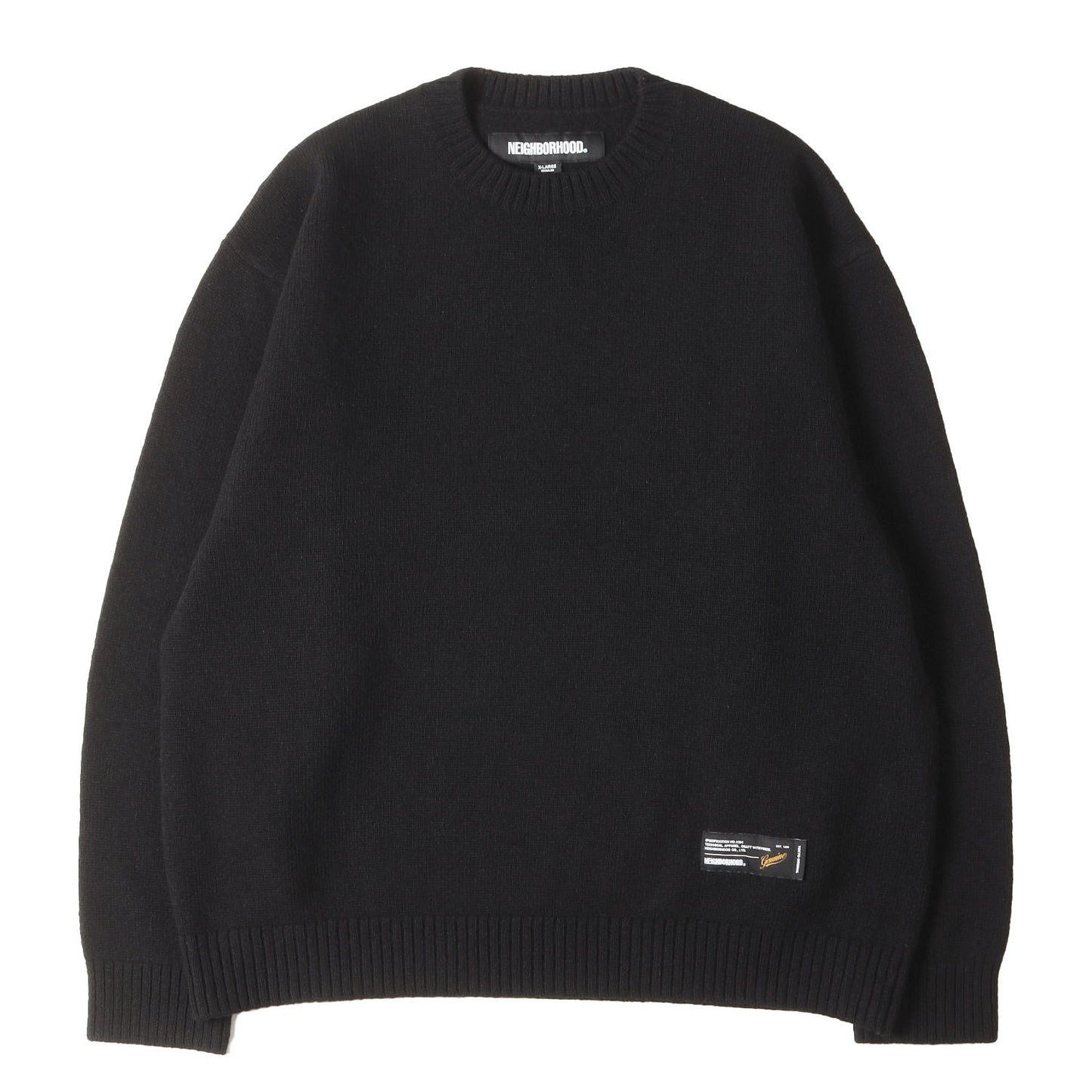 25AW クルーネック ウールニット セーター(PLAIN CREWNECK SWEATER)