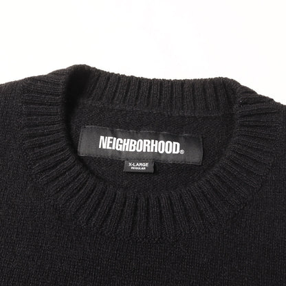 25AW クルーネック ウールニット セーター(PLAIN CREWNECK SWEATER)