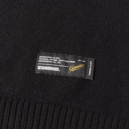 25AW クルーネック ウールニット セーター(PLAIN CREWNECK SWEATER)