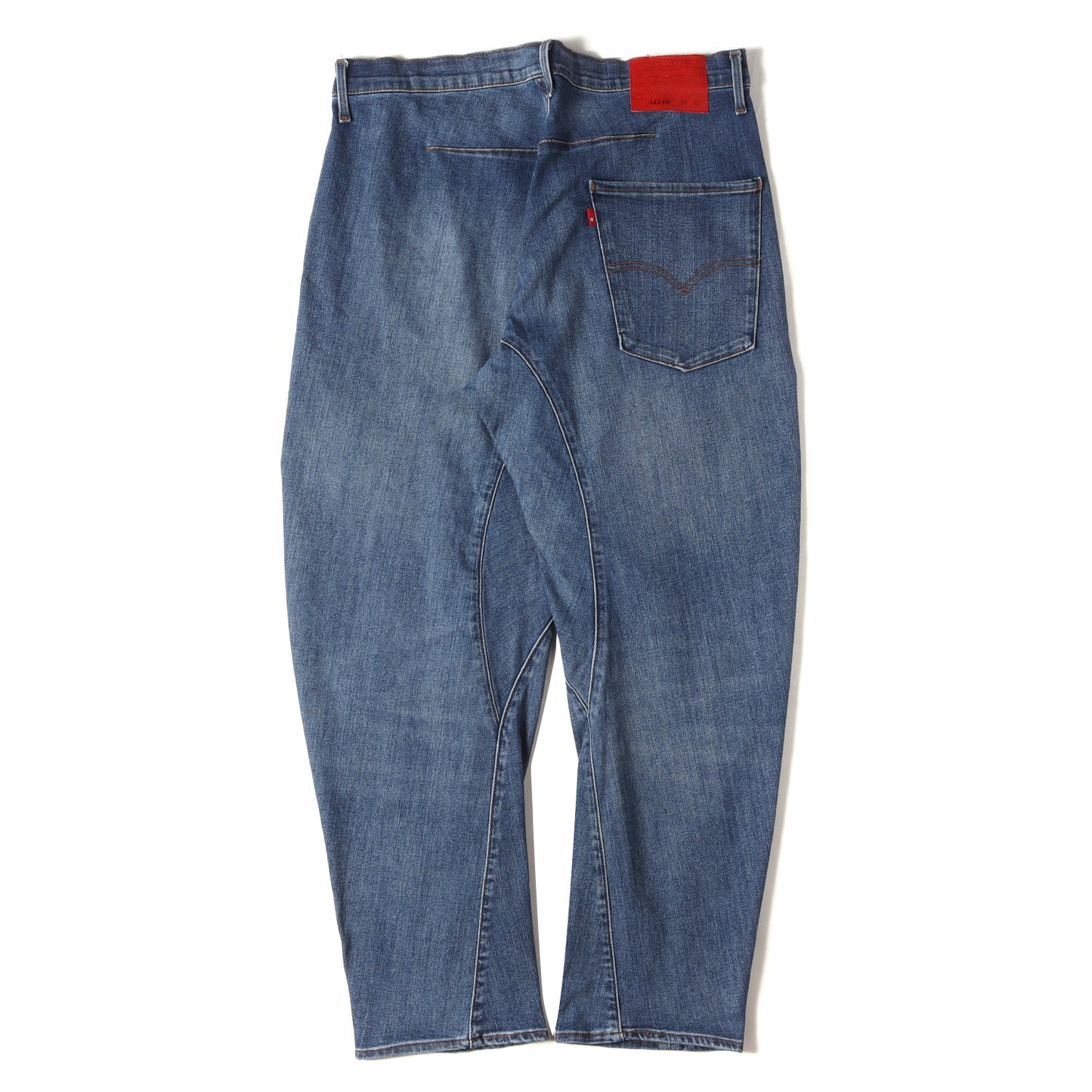 立体裁断 サルエル ストレッチ デニムパンツ / ENGINEERED JEANS 72777-0009