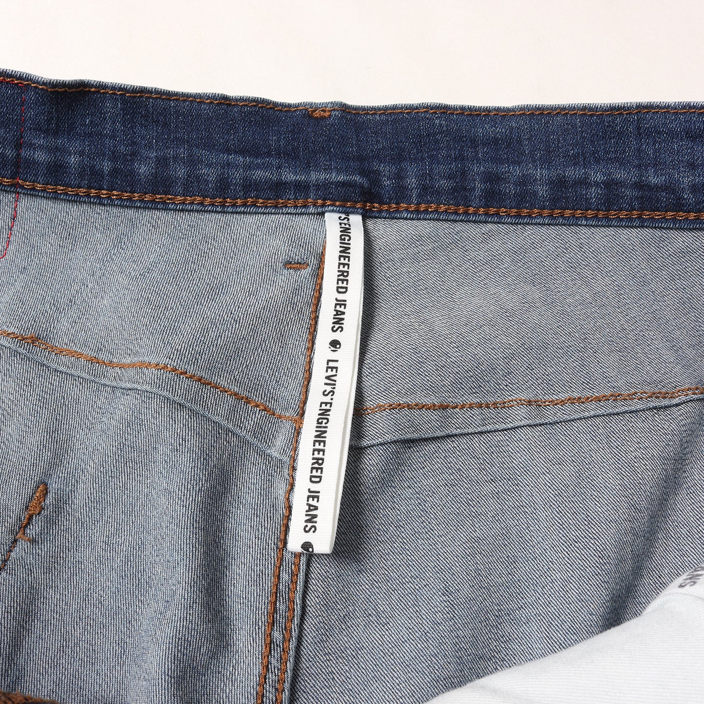 立体裁断 サルエル ストレッチ デニムパンツ / ENGINEERED JEANS 72777-0009