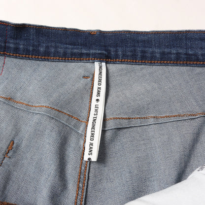 立体裁断 サルエル ストレッチ デニムパンツ / ENGINEERED JEANS 72777-0009