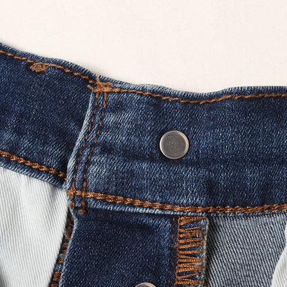 立体裁断 サルエル ストレッチ デニムパンツ / ENGINEERED JEANS 72777-0009