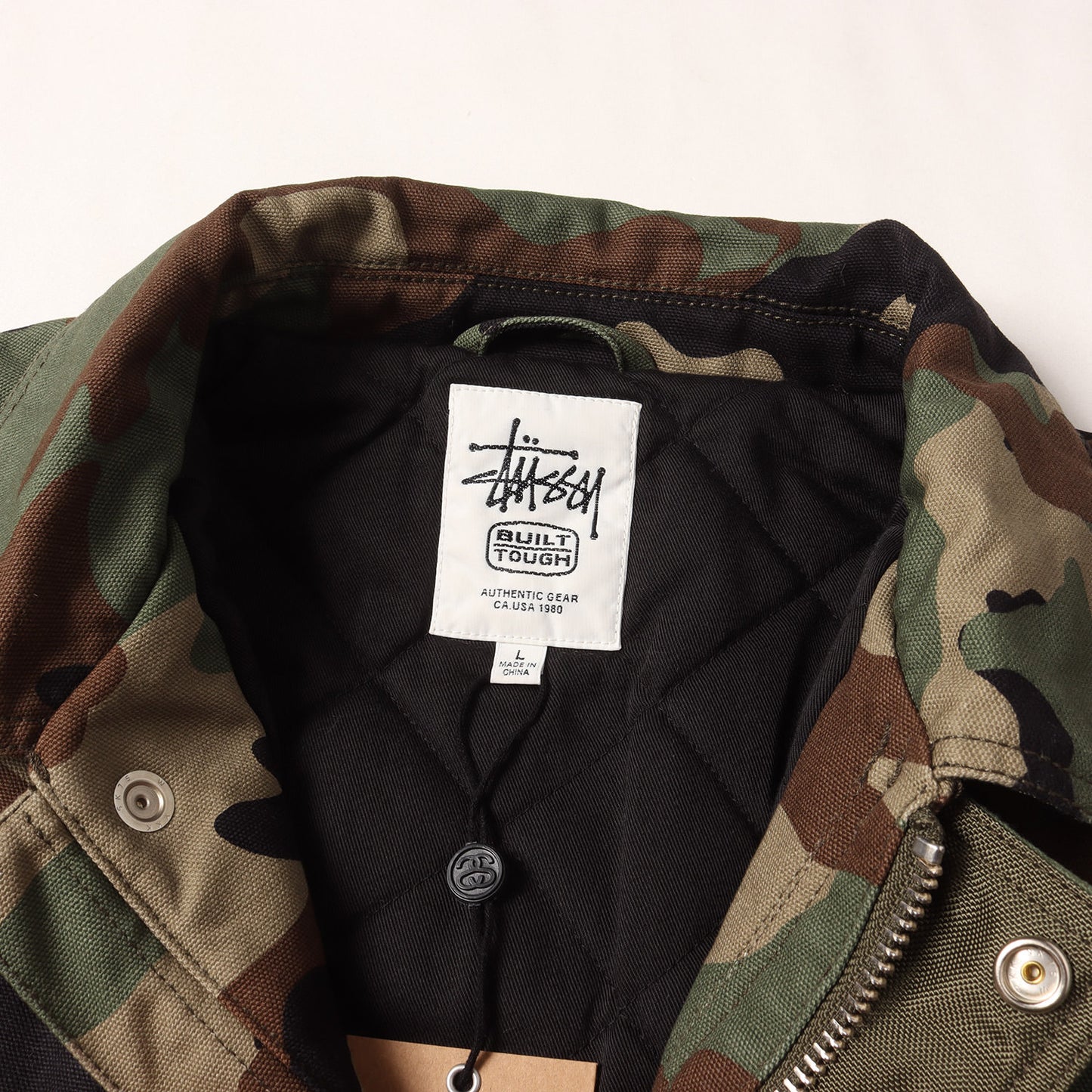 25AW ダック 裏地キルティング ワークジャケット(WORKGEAR JACKET)