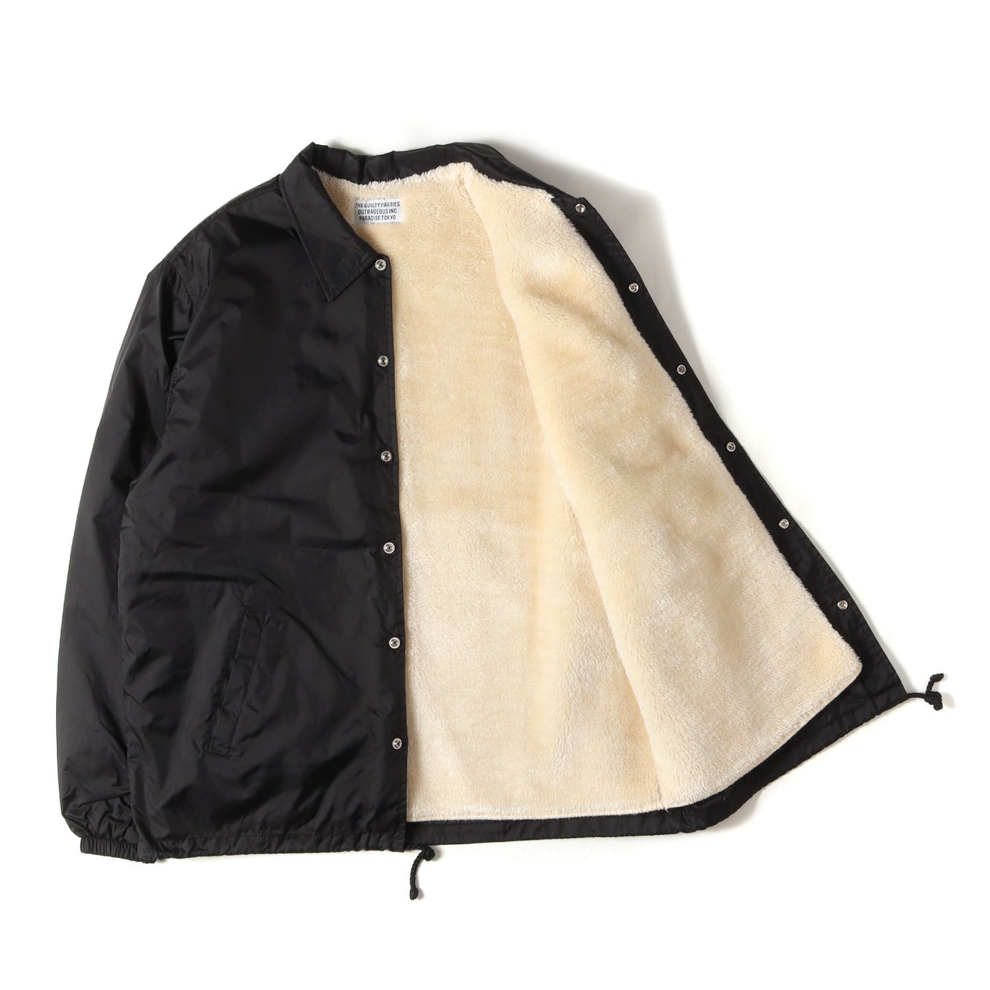 ブランドロゴ 裏ボア コーチジャケット(BOA COACH JACKET)