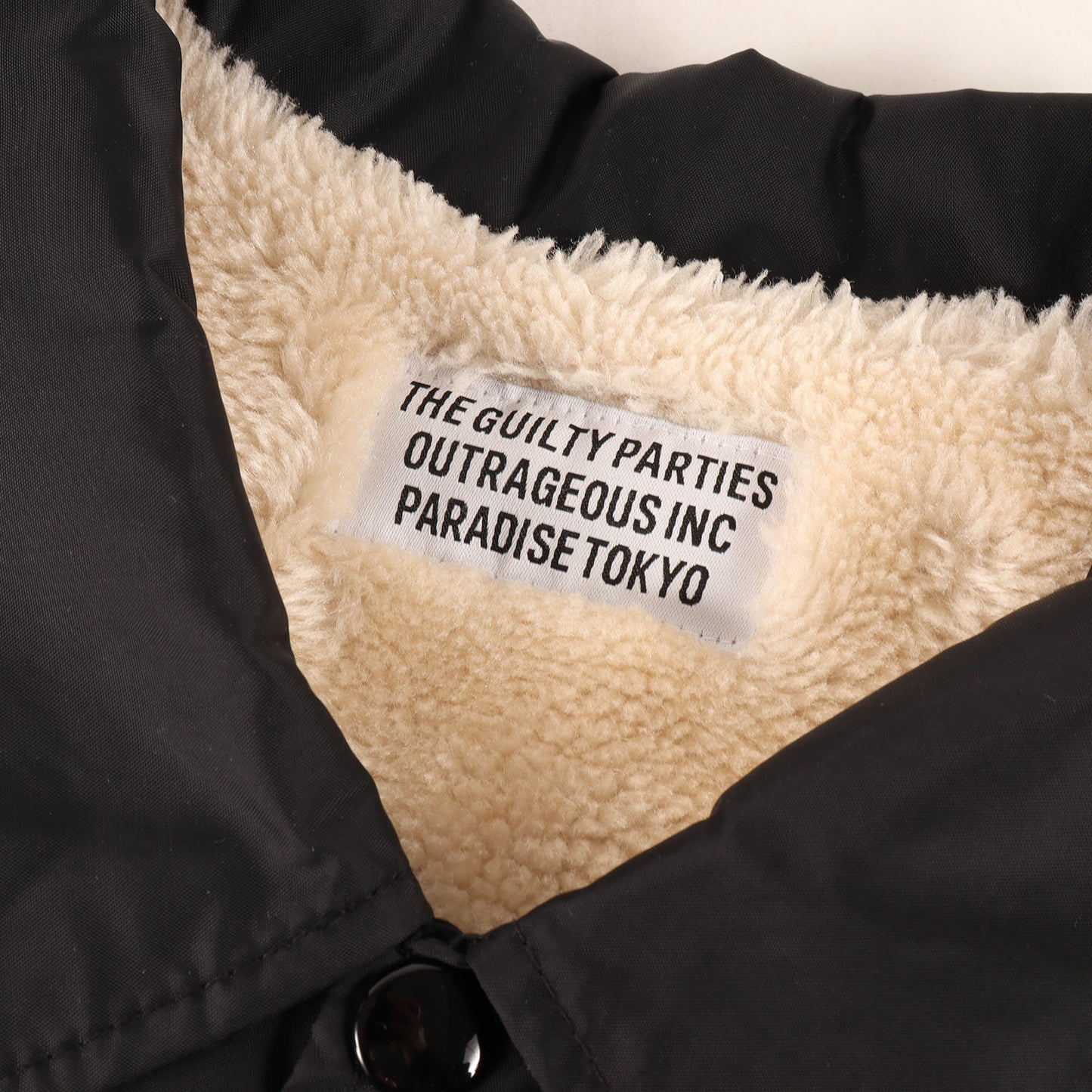 ブランドロゴ 裏ボア コーチジャケット(BOA COACH JACKET)