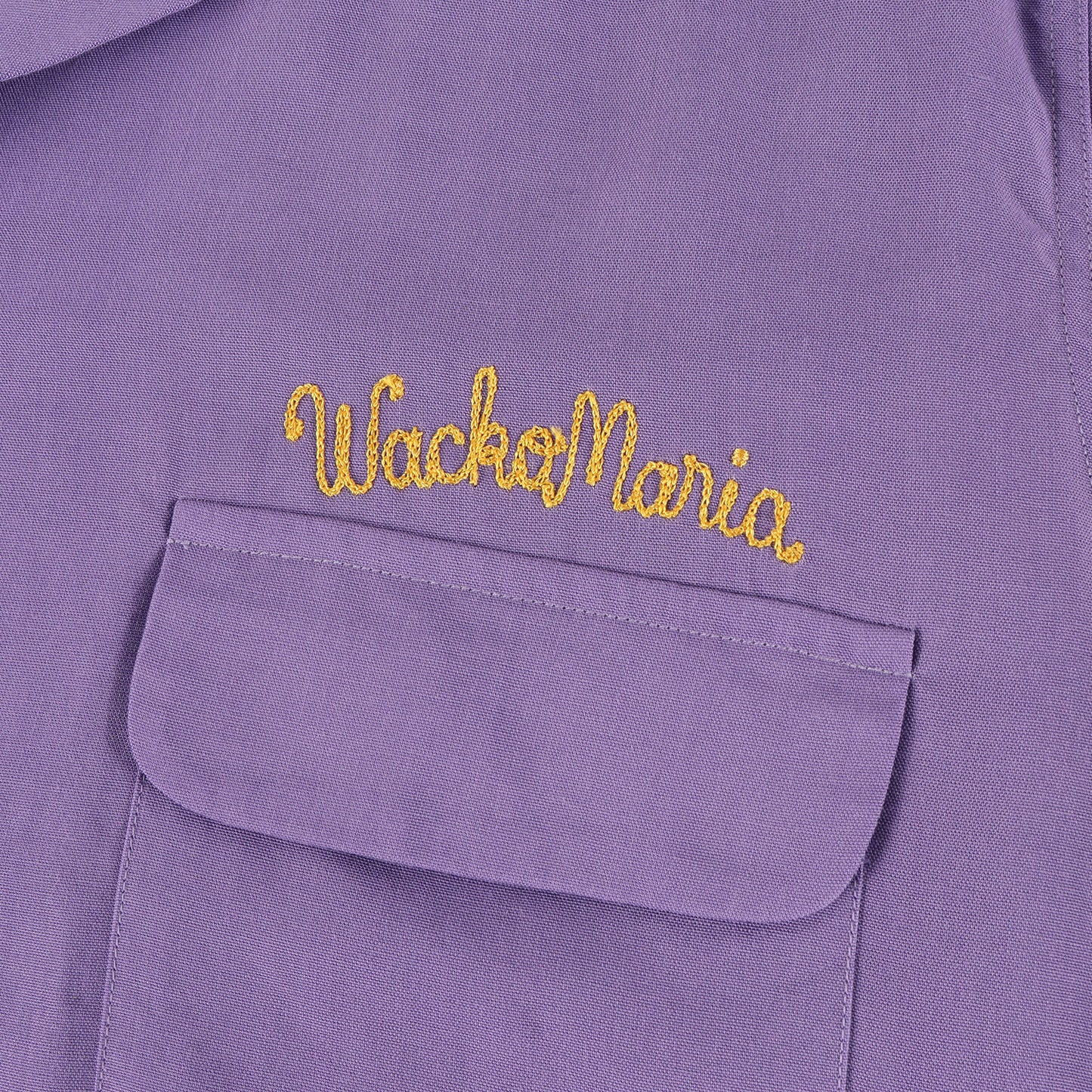 ブランドロゴ刺繍 オープンカラー シャツ(50'S SHIRT L/S)