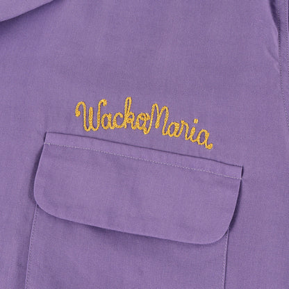 ブランドロゴ刺繍 オープンカラー シャツ(50'S SHIRT L/S)