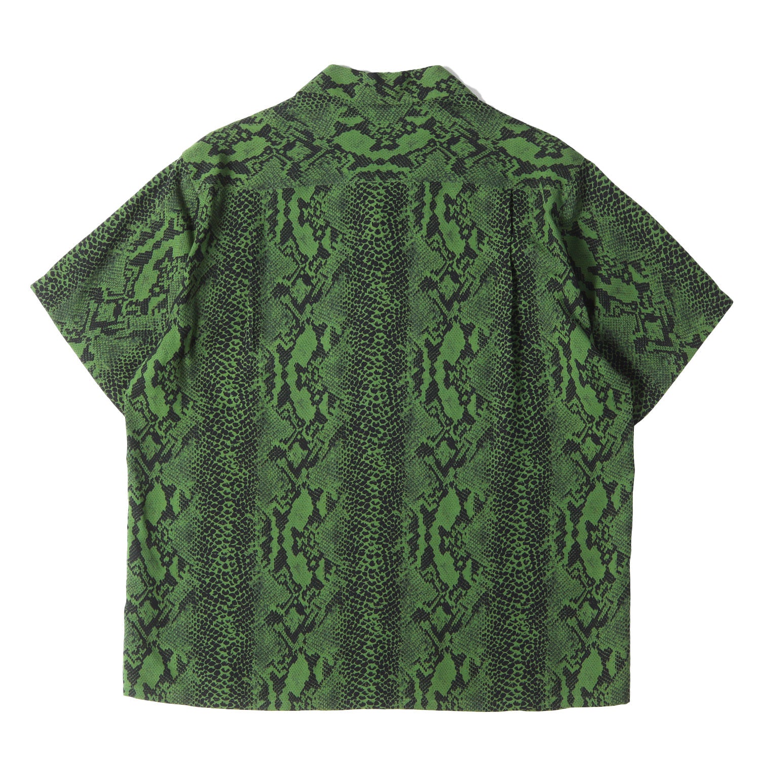 WACKO MARIA (ワコマリア) 21SS パイソン柄 オープンカラー 半袖シャツ