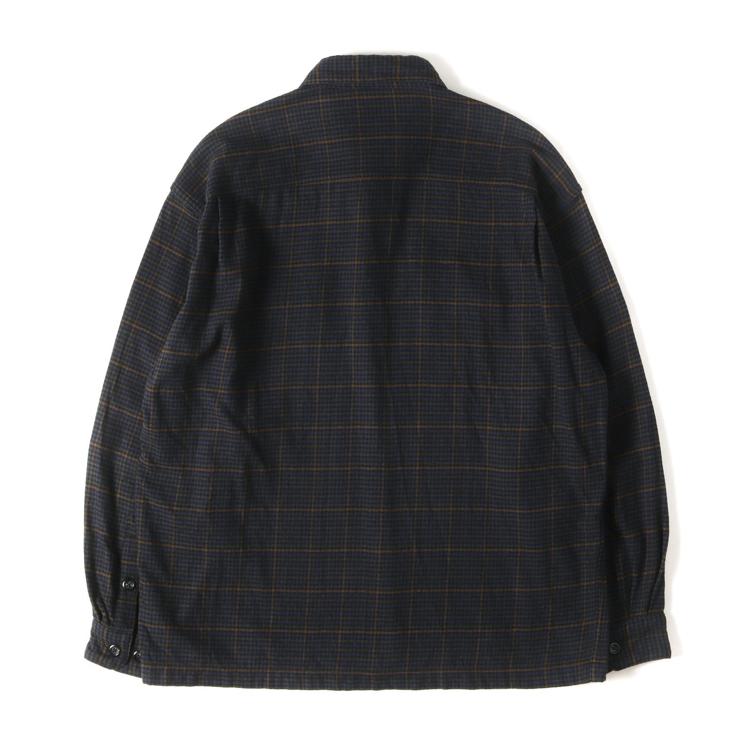 24AW グレンチェック フランネルシャツ(DECK / LS / COTTON. TWILL. TEXTILE)