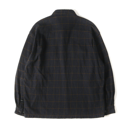 24AW グレンチェック フランネルシャツ(DECK / LS / COTTON. TWILL. TEXTILE)
