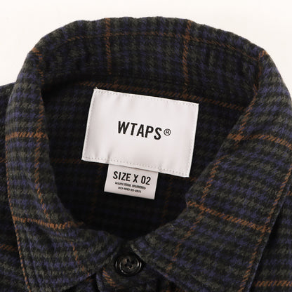 24AW グレンチェック フランネルシャツ(DECK / LS / COTTON. TWILL. TEXTILE)