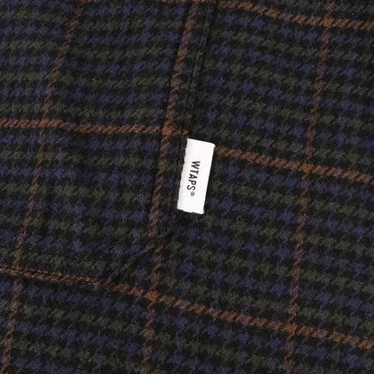 24AW グレンチェック フランネルシャツ(DECK / LS / COTTON. TWILL. TEXTILE)