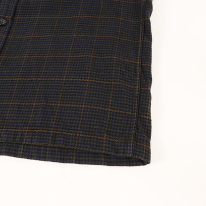 24AW グレンチェック フランネルシャツ(DECK / LS / COTTON. TWILL. TEXTILE)