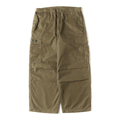 23AW ピーチスキン ミリタリー カーゴパンツ(MILT0001 / TROUSERS / NYCO. OXFORD)