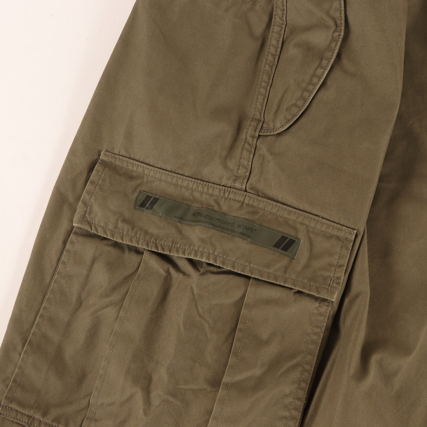 23AW ピーチスキン ミリタリー カーゴパンツ(MILT0001 / TROUSERS / NYCO. OXFORD)