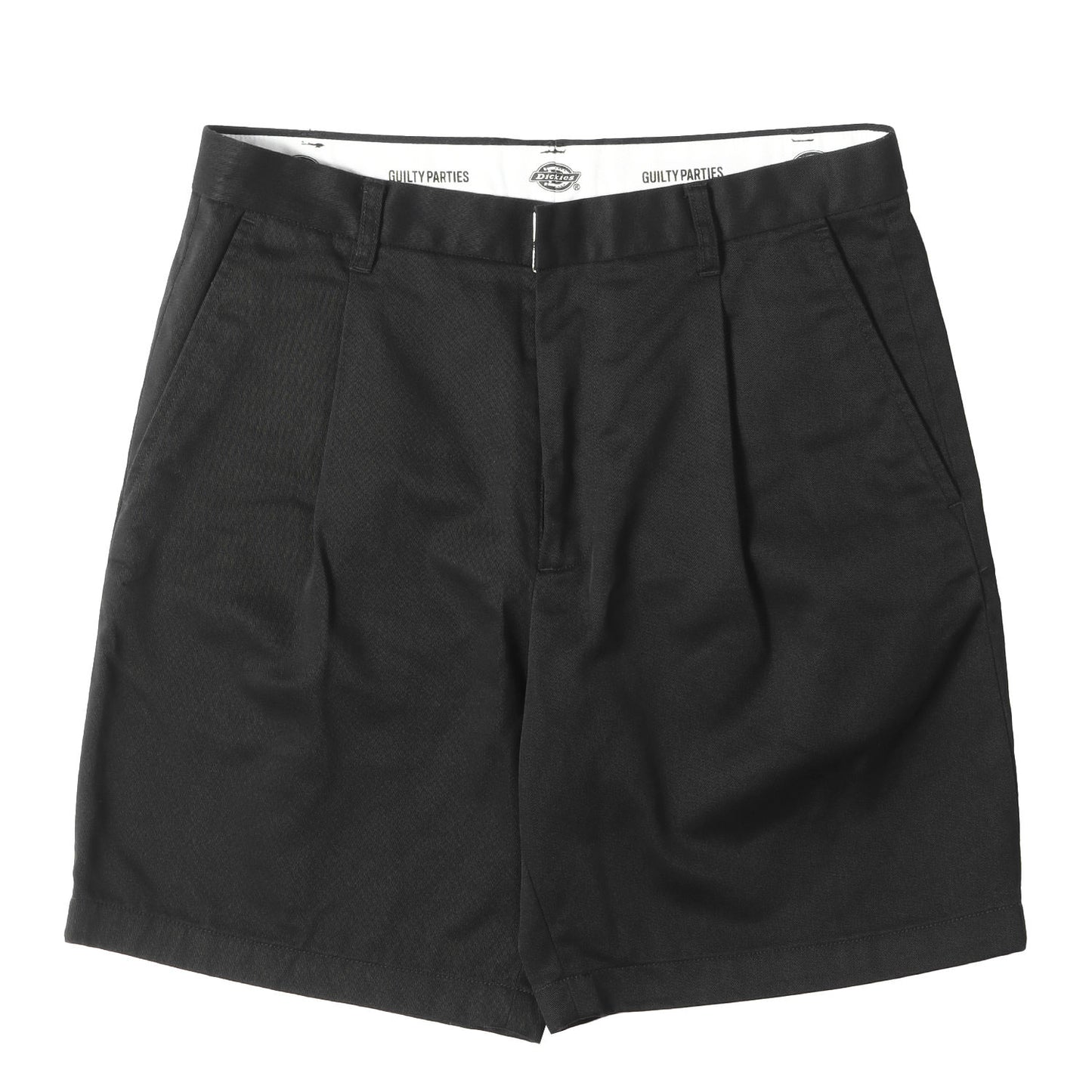 ×Dickies T/Cツイル 1タック チノショーツ(PLEATED SHORT TROUSERS)