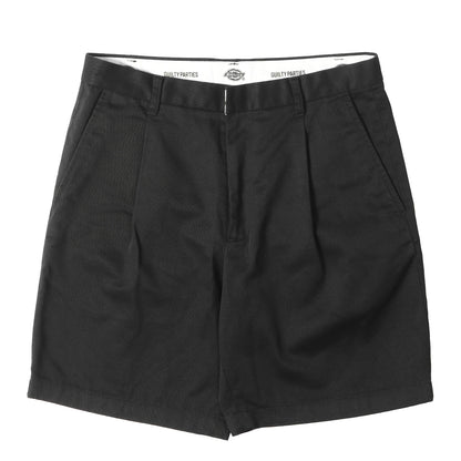 ×Dickies T/Cツイル 1タック チノショーツ(PLEATED SHORT TROUSERS)