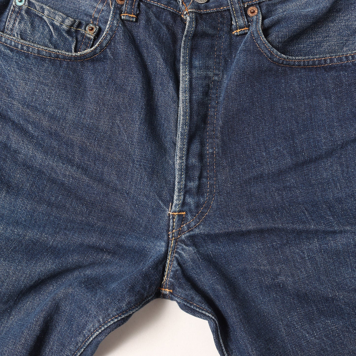 [濃紺 スペシャル] 60s 501 Big E デニムパンツ / USA製 ボタン裏刻印なし