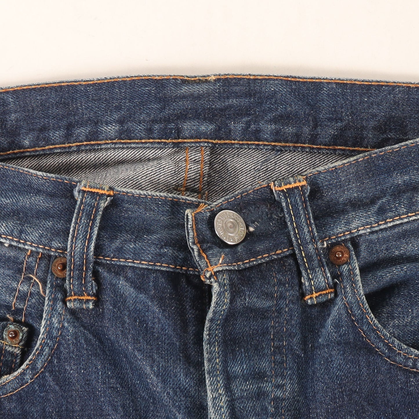 [濃紺 スペシャル] 60s 501 Big E デニムパンツ / USA製 ボタン裏刻印なし