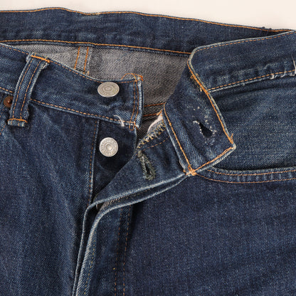 [濃紺 スペシャル] 60s 501 Big E デニムパンツ / USA製 ボタン裏刻印なし