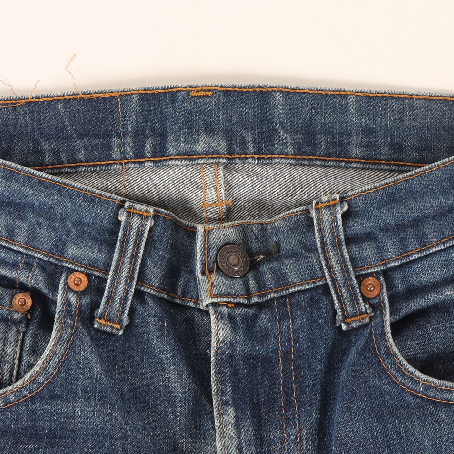 70s 505-0217 66前期 デニムパンツ / USA製 ボタン裏刻印5
