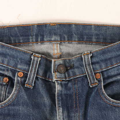 70s 505-0217 66前期 デニムパンツ / USA製 ボタン裏刻印5