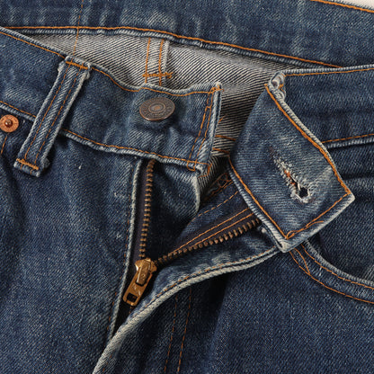 70s 505-0217 66前期 デニムパンツ / USA製 ボタン裏刻印5