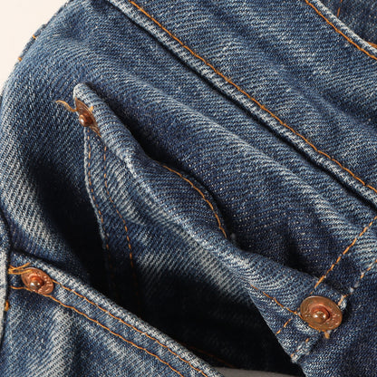 70s 505-0217 66前期 デニムパンツ / USA製 ボタン裏刻印5