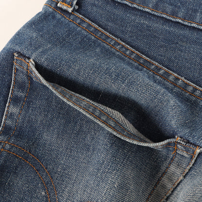 70s 505-0217 66前期 デニムパンツ / USA製 ボタン裏刻印5