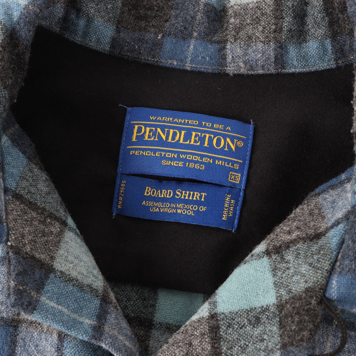 [ビーチボーイズ限定復刻] チェック ウール オープンカラー ボードシャツ (BOARD SHIRT)