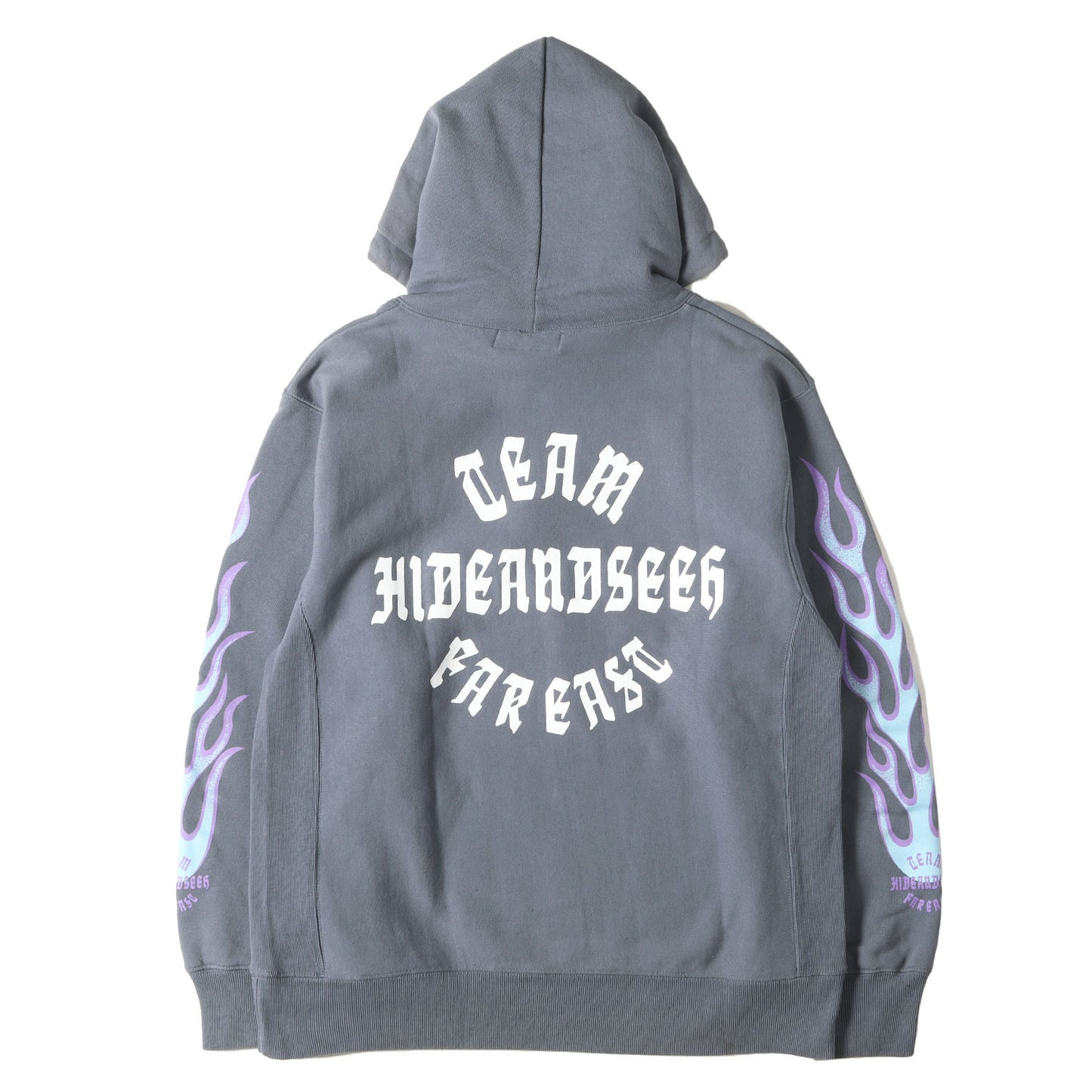 22AW フレイムプリント スウェットパーカー(FLAME HOODED SWEAT SHIRT)