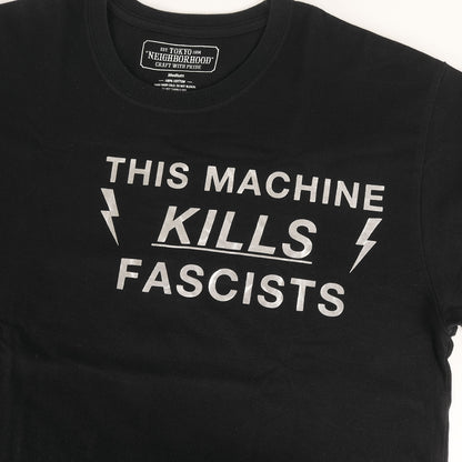 メッセージロゴ 箔押しプリント Tシャツ