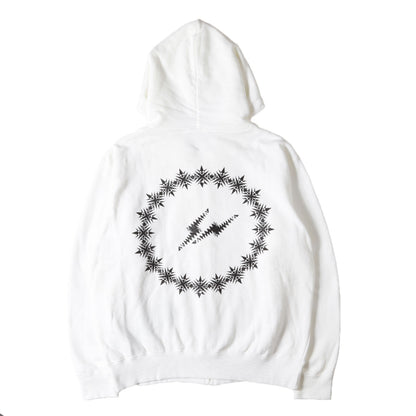 ×fragment design グラフィック ジップ スウェットパーカー