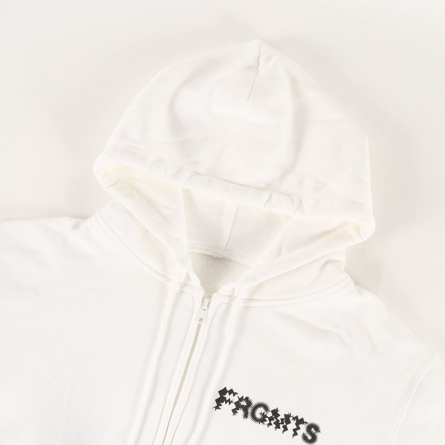 ×fragment design グラフィック ジップ スウェットパーカー