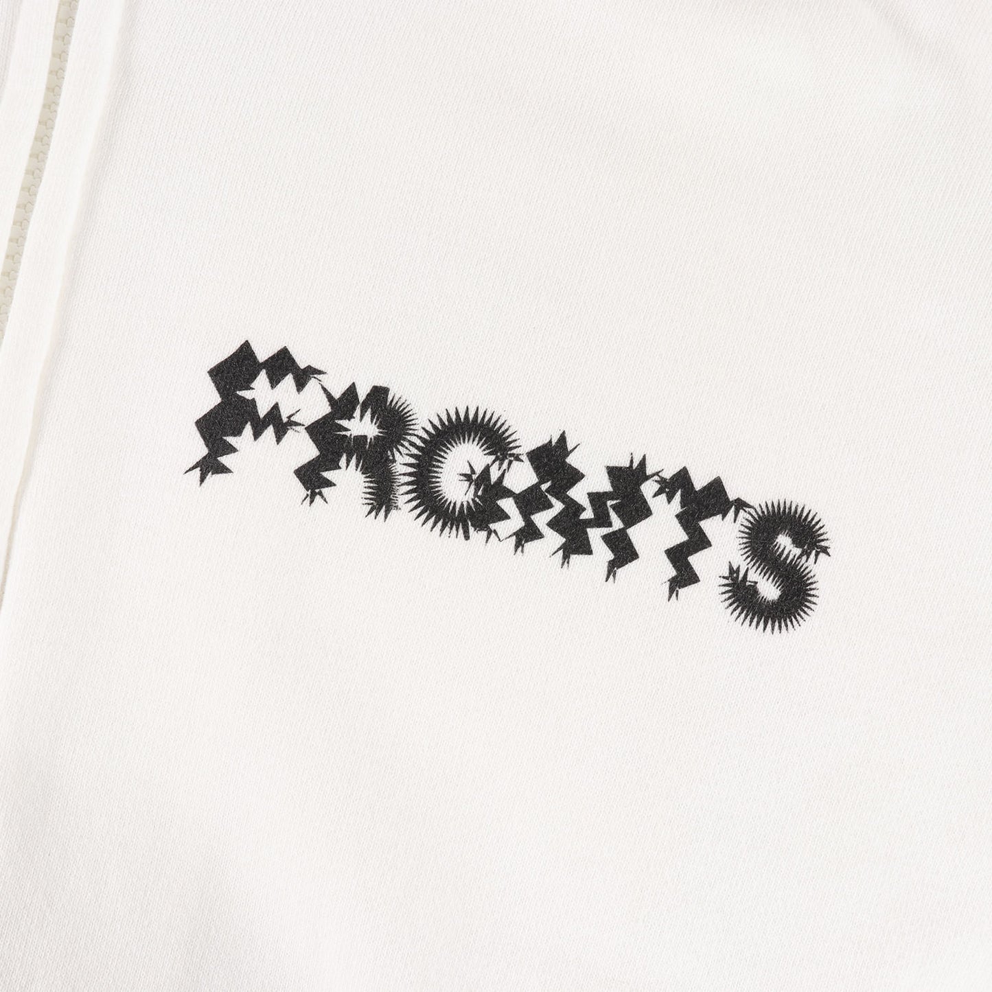 ×fragment design グラフィック ジップ スウェットパーカー